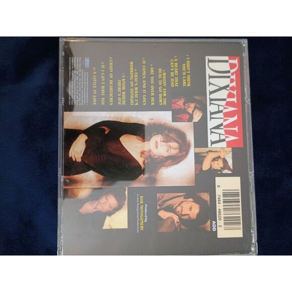 CD: Dixiana, “Dixiana”, 1992 Epic Records, Country Music - Picture 2 of 5